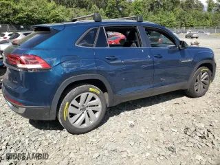 2020 Volkswagen Atlas Cross Sport 2.0T SE w/Technology with VIN 1V26C2CA7LC204653, listed as a Copart auction lot 59285434 with 52,997 mi miles and Salvage Title. Bid and sale history available at carsss.com. Image 3.