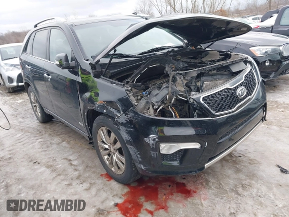 2013 Kia Sorento SX с VIN 5XYKWDA28DG340057, выставлен на аукционе IAAI как лот 41561148 с пробегом 116 828 миль миль и . История ставок и продаж доступна на DreamBid. Изображение 1.