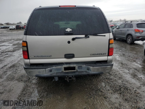 2005 Chevrolet Suburban LS with VIN 3GNFK16Z15G250471, listed as a Copart auction lot 84955194 with 192,610 mi miles and Clean Title. Bid and sale history available at carsss.com. Image 6.