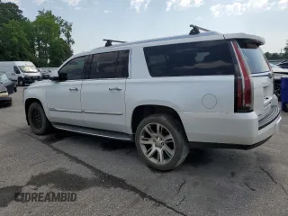 2016 Cadillac Escalade ESV Luxury Collection z VIN 1GYS4HKJ4GR362740, wystawiony jako Copart lot #56941565 z przebiegiem Nie podano mil oraz Czysty tytuł • Clean title. Historia ofert i sprzedaży dostępna na DreamBid. Obrazek 2.
