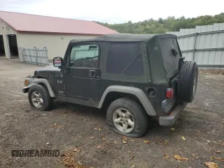 2005 Jeep Wrangler X with VIN 1J4FA39S65P319487, listed as a Copart auction lot 71848394 with 161,574 mi miles and Salvage Title. Bid and sale history available at carsss.com. Image 2.