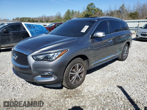 2018 Infiniti QX60 with VIN 5N1DL0MM4JC518114, listed as a Copart auction lot 46707945 with 88,327 mi miles and Salvage Title. Bid and sale history available at carsss.com. Image 1.