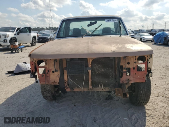 1992 Ford F-150 with VIN 1FTDF15Y7NPA18708, listed as a Copart auction lot 72081004 with 0 mi miles and Salvage Title. Bid and sale history available at carsss.com. Image 5.