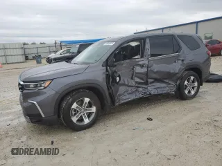 2024 Honda Pilot EX-L 8 Passenger with VIN 5FNYG2H46RB009544, listed as a Copart auction lot 46645825 with 34,412 mi miles and Non Repairable. Bid and sale history available at carsss.com. Image 1.