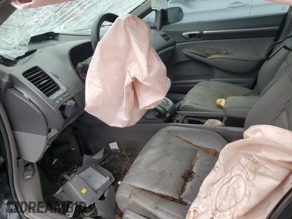 2011 Honda Civic EX-L with VIN 19XFA1F91BE010422, listed as a Copart auction lot 51214055 with 114,962 mi miles and Salvage Title. Bid and sale history available at DreamBid. Image 7.