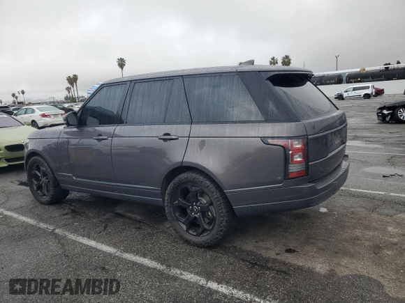 2017 Land Rover Range Rover HSE z VIN SALGS2FK0HA327820, wystawiony jako Copart lot #43335395 z przebiegiem 152 435 mil mil oraz Czysty tytuł • Clean title. Historia ofert i sprzedaży dostępna na DreamBid. Obrazek 2.