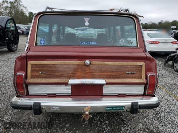 1986 Jeep Grand Wagoneer z VIN 1JCNJ15U6GT029563, wystawiony jako Copart lot #78917364 z przebiegiem 115 025 mil mil oraz Szkoda całkowita • Salvage title. Historia ofert i sprzedaży dostępna na DreamBid. Obrazek 6.