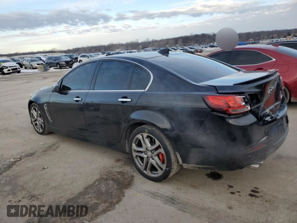 2017 Chevrolet SS with VIN 6G3F15RW2HL300583, listed as a Copart auction lot 88801195 with 92,144 mi miles and Salvage Title. Bid and sale history available at carsss.com. Image 2.