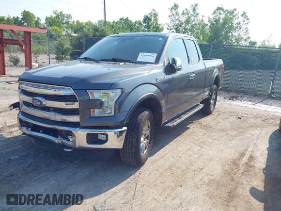 2016 Ford F-150 XLT with VIN 1FTFX1EF6GFC38032, listed as a IAAI auction lot 42459964 with 165,633 mi miles and . Bid and sale history available at DreamBid. Image 2.