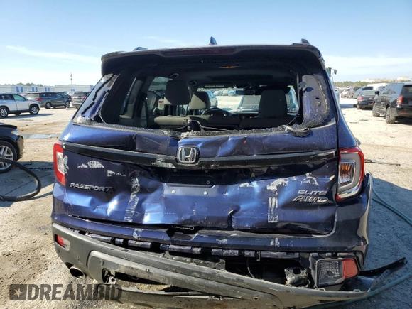 2019 Honda Passport Elite z VIN 5FNYF8H05KB012427, wystawiony jako Copart lot #50409635 z przebiegiem 72 814 mil mil oraz Szkoda całkowita • Salvage title. Historia ofert i sprzedaży dostępna na DreamBid. Obrazek 6.
