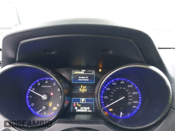 2016 Subaru Outback 2.5i Premium with VIN 4S4BSAHCXG3247005, listed as a IAAI auction lot 41372062 with 89,829 mi miles. Bid and sale history available at carsss.com. Image 7.
