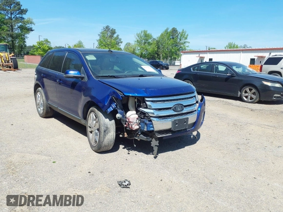 2013 Ford Edge Limited with VIN 2FMDK4KC0DBB89677, listed as a IAAI auction lot 41975024 with 163,324 mi miles. Bid and sale history available at carsss.com. Image 1.