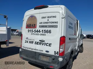2020 Ford Transit Cargo with VIN 1FTBR1C80LKA68782, listed as a IAAI auction lot 41522412 with 106,692 mi miles. Bid and sale history available at carsss.com. Image 16.