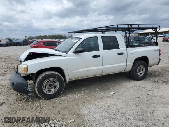 2006 Dodge Dakota ST with VIN 1D7HE28N26S701982, listed as a Copart auction lot 51218215 with 169,678 mi miles and Clean Title. Bid and sale history available at carsss.com. Image 1.