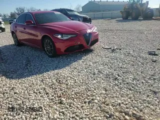 2018 Alfa Romeo Giulia with VIN ZARFAEDNXJ7586263, listed as a Copart auction lot 85797334 with 78,410 mi miles and Salvage title. Bid and sale history available at DreamBid. Image 11.