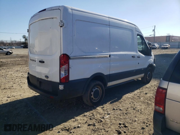 2016 Ford Transit Cargo with VIN 1FTYR1CM6GKA05473, listed as a Copart auction lot 45939715 with 201,655 mi miles and Salvage Title. Bid and sale history available at DreamBid. Image 3.