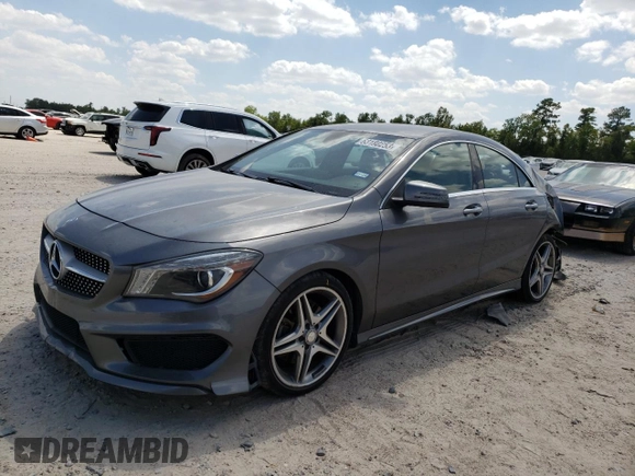 2015 Mercedes-Benz CLA 250 with VIN WDDSJ4EB6FN204357, listed as a Copart auction lot 63180253 with 65,505 mi miles and . Bid and sale history available at DreamBid. Image 1.