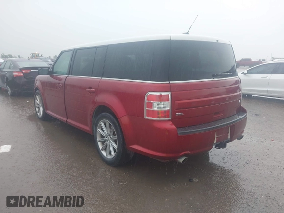2014 Ford Flex SEL z VIN 2FMGK5C8XEBD19494, wystawiony jako IAAI lot #42202062 z przebiegiem 180 985 mil mil oraz . Historia ofert i sprzedaży dostępna na DreamBid. Obrazek 3.