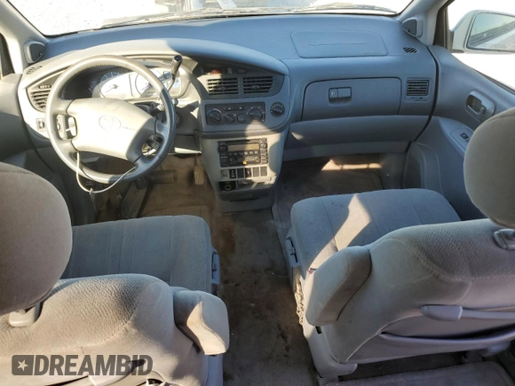 2002 Toyota Sienna LE with VIN 4T3ZF13C22U430158, listed as a Copart auction lot 87132674 with 309,458 mi miles and Salvage Title. Bid and sale history available at carsss.com. Image 8.