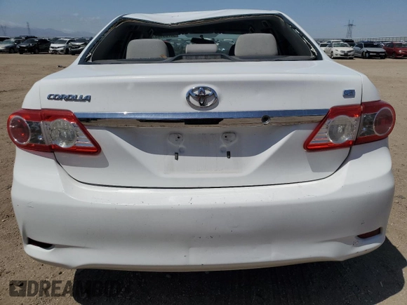 2012 Toyota Corolla L with VIN 2T1BU4EE7CC815816, listed as a Copart auction lot 54789165 with 246,316 mi miles and Salvage Title. Bid and sale history available at DreamBid. Image 6.