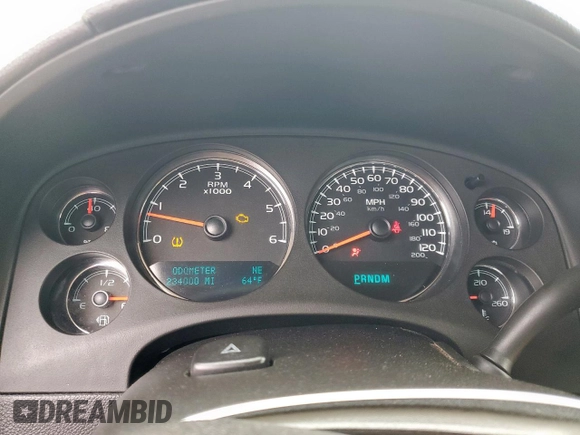 2011 Chevrolet Tahoe LT z VIN 1GNSCBE07BR102826, wystawiony jako Copart lot #54546765 z przebiegiem 234 000 mil mil oraz Szkoda całkowita • Salvage title. Historia ofert i sprzedaży dostępna na DreamBid. Obrazek 9.