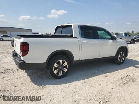 2019 Honda Ridgeline RTL z VIN 5FPYK3F50KB007561, wystawiony jako Copart lot #51385895 z przebiegiem 46 314 mil mil oraz Czysty tytuł • Clean title. Historia ofert i sprzedaży dostępna na DreamBid. Obrazek 3.