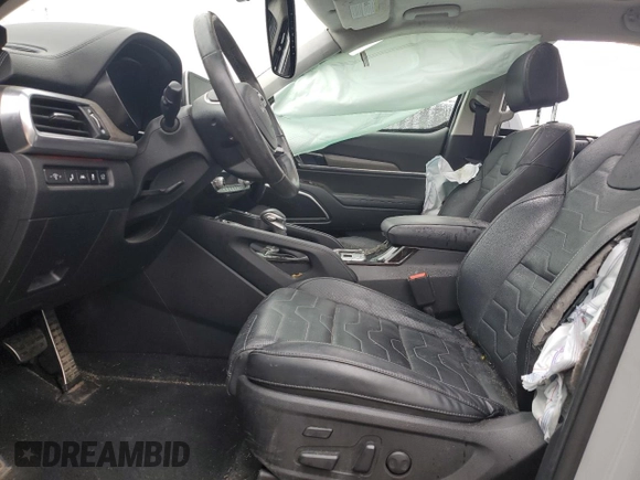 2022 Kia Telluride SX with VIN 5XYP5DHC2NG316829, listed as a Copart auction lot 56855525 with 108,100 mi miles and Non repairable. Bid and sale history available at DreamBid. Image 7.