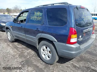 2002 Mazda Tribute LX with VIN 4F2YU08192KM28158, listed as a IAAI auction lot 41832036 with 999,999 mi miles. Bid and sale history available at carsss.com. Image 3.