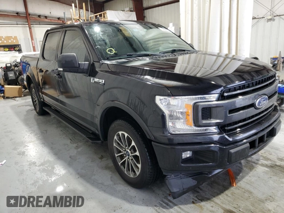 2020 Ford F-150 XL with VIN 1FTEW1CP9LFA53929, listed as a Copart auction lot 55599995 with 142,338 mi miles and Clean title. Bid and sale history available at DreamBid. Image 4.