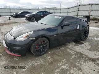 2017 Nissan 370Z with VIN JN1AZ4EH1HM954473, listed as a Copart auction lot 46023905 with 86,924 mi miles and Salvage Title. Bid and sale history available at carsss.com. Image 1.