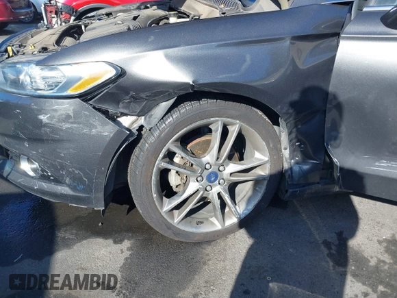 2015 Ford Fusion Titanium with VIN 3FA6P0D99FR258028, listed as a IAAI auction lot 41700630 with 82,084 mi miles. Bid and sale history available at carsss.com. Image 6.