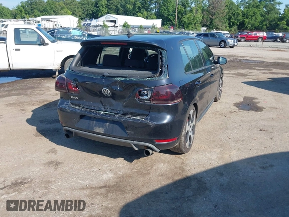 2011 Volkswagen Golf GTI with VIN WVWGV7AJ2BW030083, listed as a IAAI auction lot 42636006 with 177,477 mi miles and . Bid and sale history available at DreamBid. Image 4.