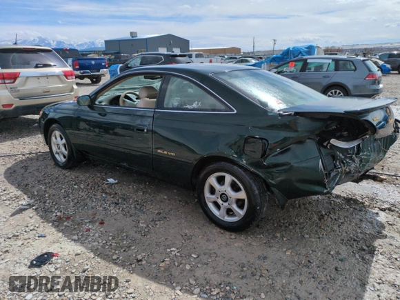 2001 Toyota Solara SE with VIN 2T1CF28P81C456098, listed as a Copart auction lot 49827965 with 153,591 mi miles and Salvage Title. Bid and sale history available at carsss.com. Image 2.