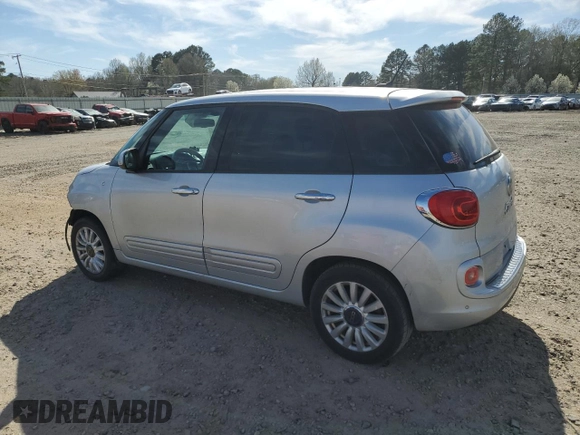 2014 FIAT 500L Easy with VIN ZFBCFABH2EZ016288, listed as a Copart auction lot 49634335 with 142,522 mi miles and Clean Title. Bid and sale history available at carsss.com. Image 2.