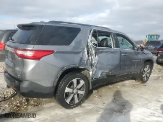 2019 Chevrolet Traverse LT Leather with VIN 1GNEVHKW2KJ167102, listed as a Copart auction lot 43762225 with 60,811 mi miles and Clean Title. Bid and sale history available at carsss.com. Image 3.
