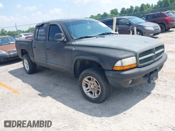 2004 Dodge Dakota SLT z VIN 1D7HG48N34S693877, wystawiony jako IAAI lot #42423197 z przebiegiem 163 141 mil mil oraz . Historia ofert i sprzedaży dostępna na DreamBid. Obrazek 1.