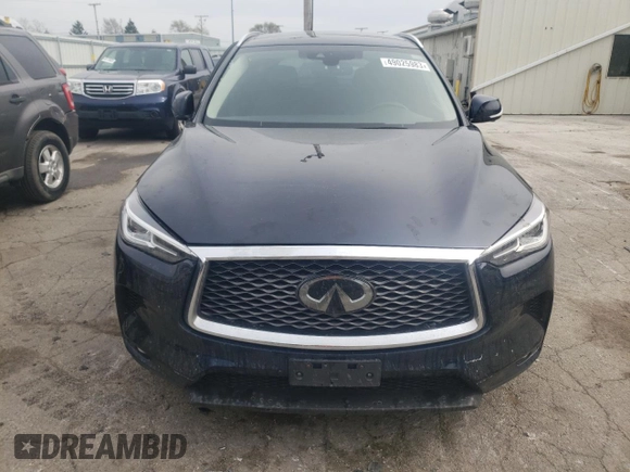 2019 Infiniti QX50 LUXE with VIN 3PCAJ5M37KF100121, listed as a Copart auction lot 49025983 with 23,523 mi miles. Bid and sale history available at carsss.com. Image 5.