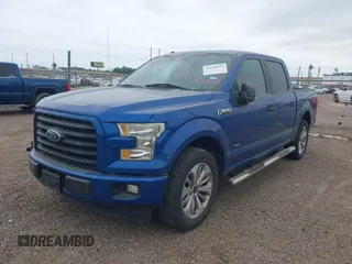 2017 Ford F-150 XL with VIN 1FTEW1CP3HKD58597, listed as a IAAI auction lot 41928993 with 143,802 mi miles and . Bid and sale history available at DreamBid. Image 6.