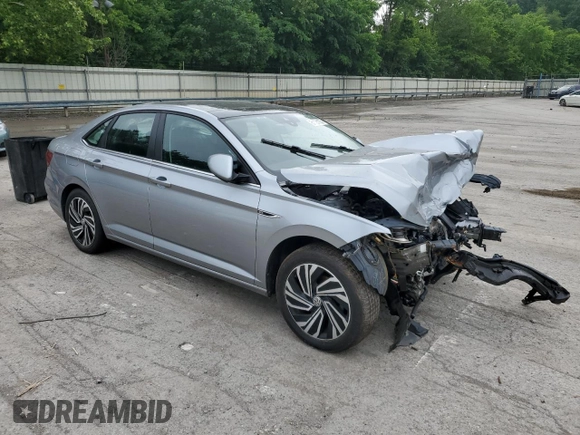 2020 Volkswagen Jetta SEL with VIN 3VWE57BU7LM088530, listed as a Copart auction lot 61121135 with 60,060 mi miles and Salvage title. Bid and sale history available at DreamBid. Image 4.