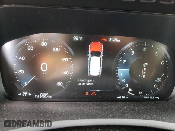 2018 Volvo XC90 Momentum с VIN YV4A22PK6J1214632, выставлен на аукционе Copart как лот 56465165 с пробегом 75 972 миль миль и Списание • Salvage title. История ставок и продаж доступна на DreamBid. Изображение 9.