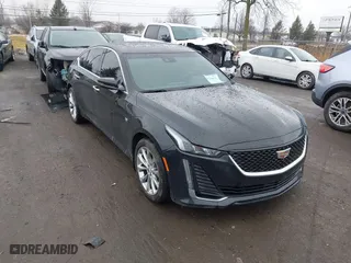 2020 Cadillac CT5 Premium Luxury with VIN 1G6DT5RK4L0123057, listed as a IAAI auction lot 41688571 with 58,903 mi miles. Bid and sale history available at carsss.com. Image 1.