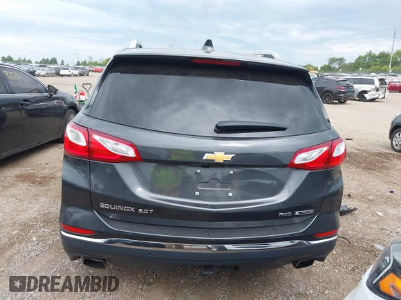 2018 Chevrolet Equinox Premier with VIN 2GNAXWEX5J6202082, listed as a IAAI auction lot 40008794 with 110,735 mi miles and . Bid and sale history available at carsss.com. Image 16.