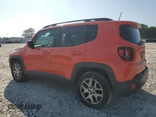 2018 Jeep Renegade Latitude with VIN ZACCJABB0JPH67244, listed as a Copart auction lot 57635965 with 163,256 mi miles and Salvage title. Bid and sale history available at DreamBid. Image 2.
