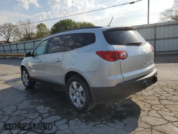 2012 Chevrolet Traverse 1LT with VIN 1GNKRGED2CJ260084, listed as a Copart auction lot 52451025 with 139,248 mi miles and Salvage Title. Bid and sale history available at DreamBid. Image 2.