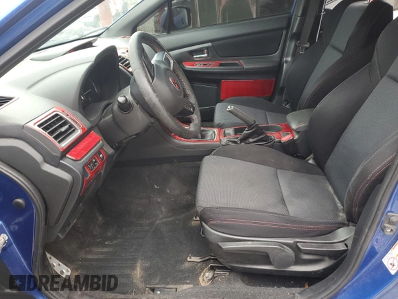 2015 Subaru WRX с VIN JF1VA1A60F9833979, выставлен на аукционе Copart как лот 50391895 с пробегом Не указан миль и Чистый • Clean title. История ставок и продаж доступна на DreamBid. Изображение 7.