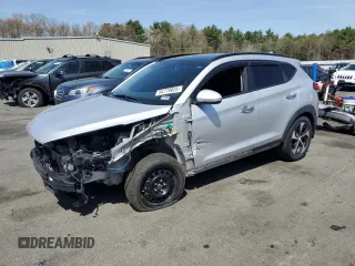 2016 Hyundai Tucson Limited z VIN KM8J3CA25GU060397, wystawiony jako Copart lot #54779025 z przebiegiem 135 358 mil mil oraz Szkoda całkowita • Salvage title. Historia ofert i sprzedaży dostępna na DreamBid. Obrazek 1.