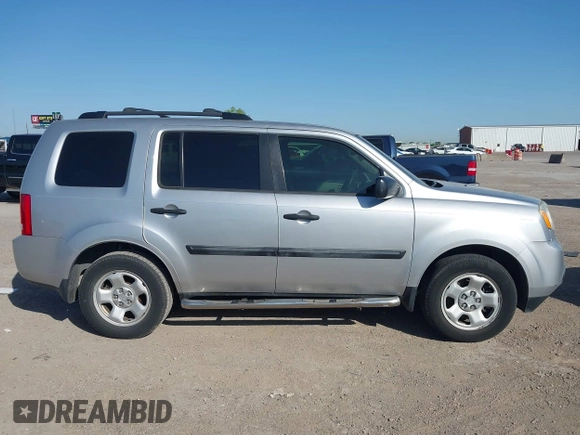 2013 Honda Pilot LX with VIN 5FNYF3H25DB014878, listed as a IAAI auction lot 42014613 with 169,292 mi miles and . Bid and sale history available at DreamBid. Image 13.