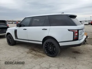 2017 Land Rover Range Rover with VIN SALGS5FE0HA347089, listed as a Copart auction lot 52386705 with 66,835 mi miles and Salvage title. Bid and sale history available at DreamBid. Image 2.