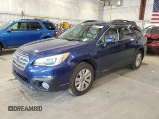2015 Subaru Outback Premium with VIN 4S4BSAHC2F3307261, listed as a Copart auction lot 63865145 with 204,012 mi miles and Clean title. Bid and sale history available at DreamBid. Image 1.