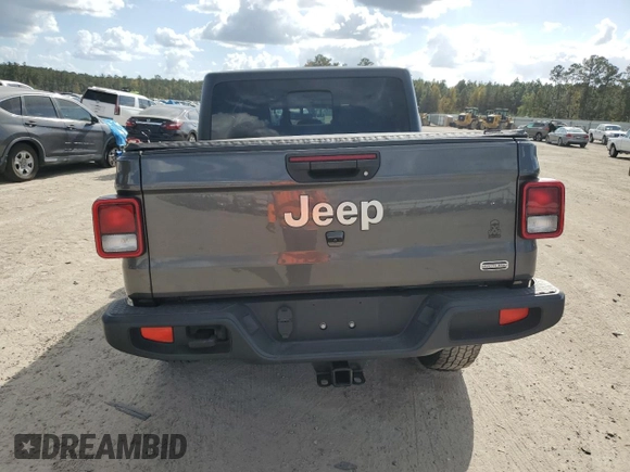 2021 Jeep Gladiator Overland с VIN 1C6HJTFG0ML574762, выставлен на аукционе Copart как лот 78867084 с пробегом 32 283 миль миль и Списание • Salvage title. История ставок и продаж доступна на DreamBid. Изображение 6.